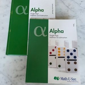 Math-U-See ALPHA Instruction Manual & Test Book